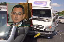  بالصور: مصرع المواطن اليافي "يوسف غطاس سعد" بحادث طرق مروّع على شارع رقم 4